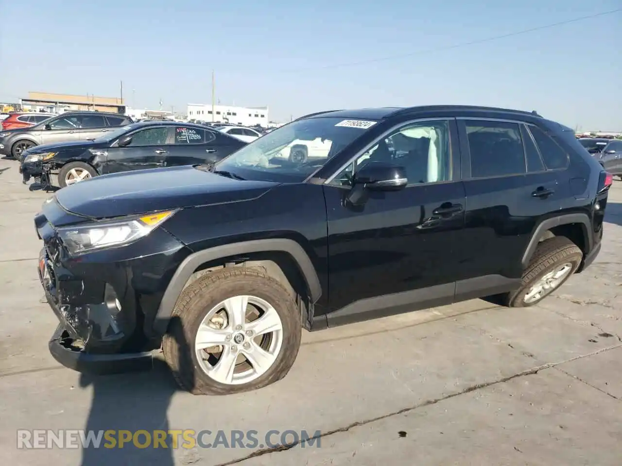 1 Photograph of a damaged car 2T3P1RFV0LC091923 TOYOTA RAV4 2020