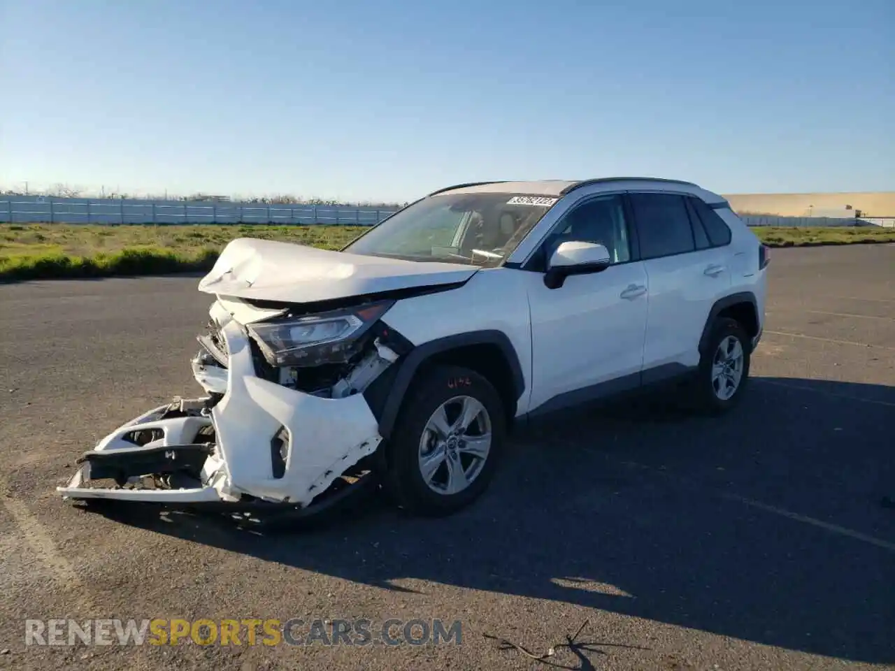 2 Photograph of a damaged car 2T3P1RFV0LC091937 TOYOTA RAV4 2020