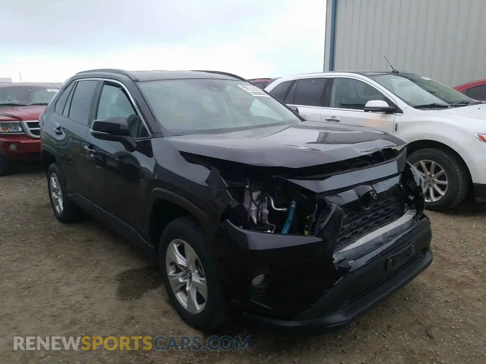1 Photograph of a damaged car 2T3P1RFV0LC099052 TOYOTA RAV4 2020