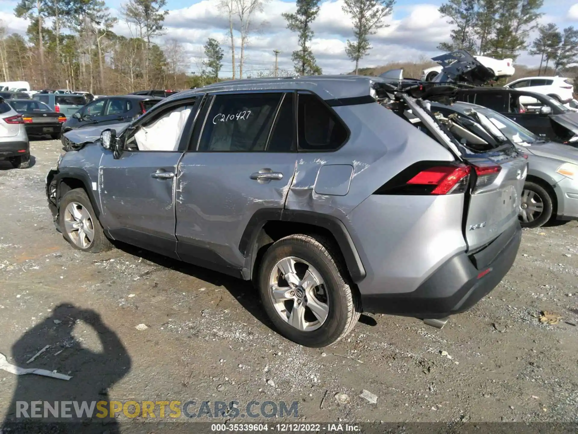 3 Photograph of a damaged car 2T3P1RFV0LC102659 TOYOTA RAV4 2020