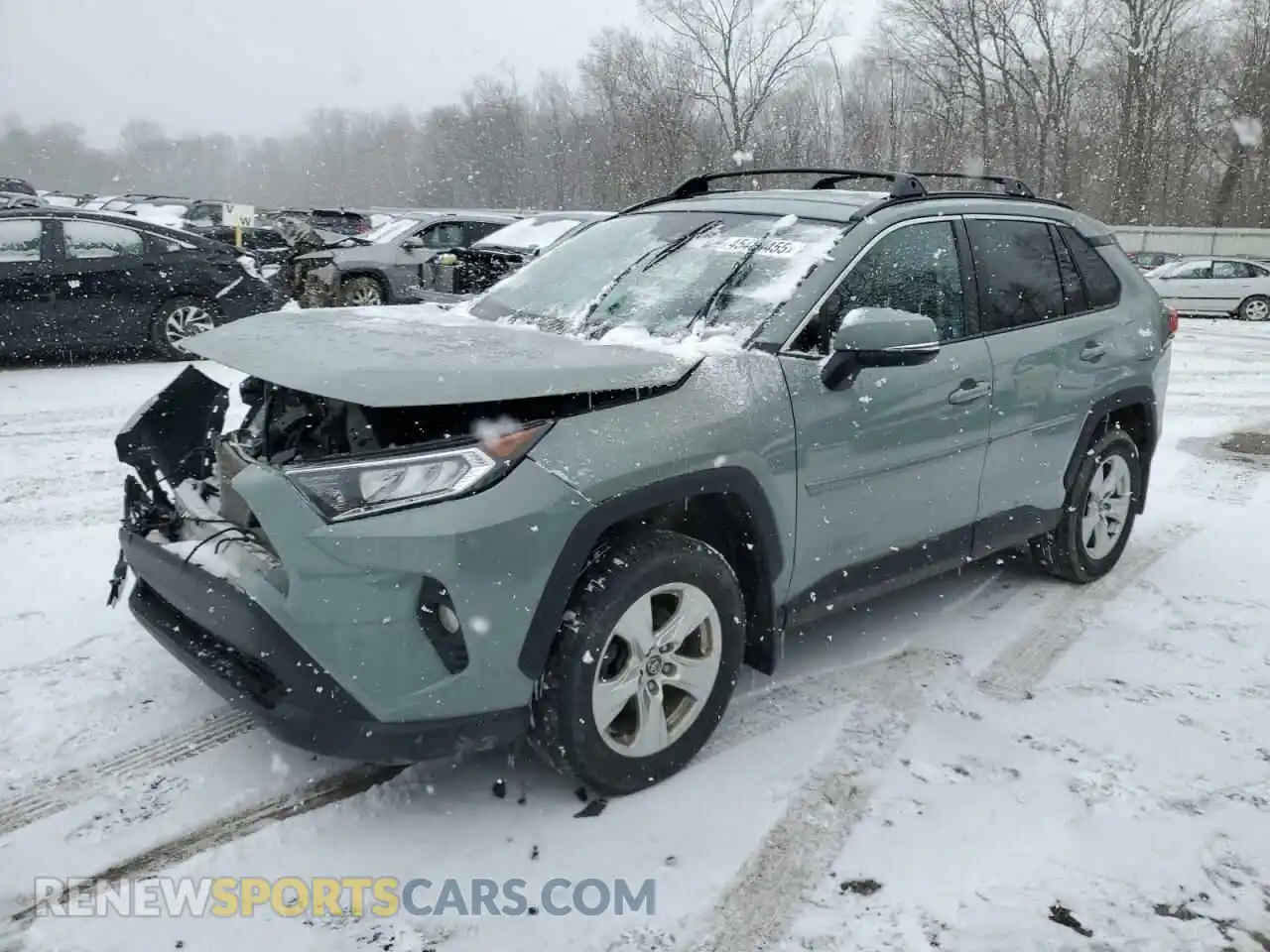 1 Фотография поврежденного автомобиля 2T3P1RFV0LC114908 TOYOTA RAV4 2020