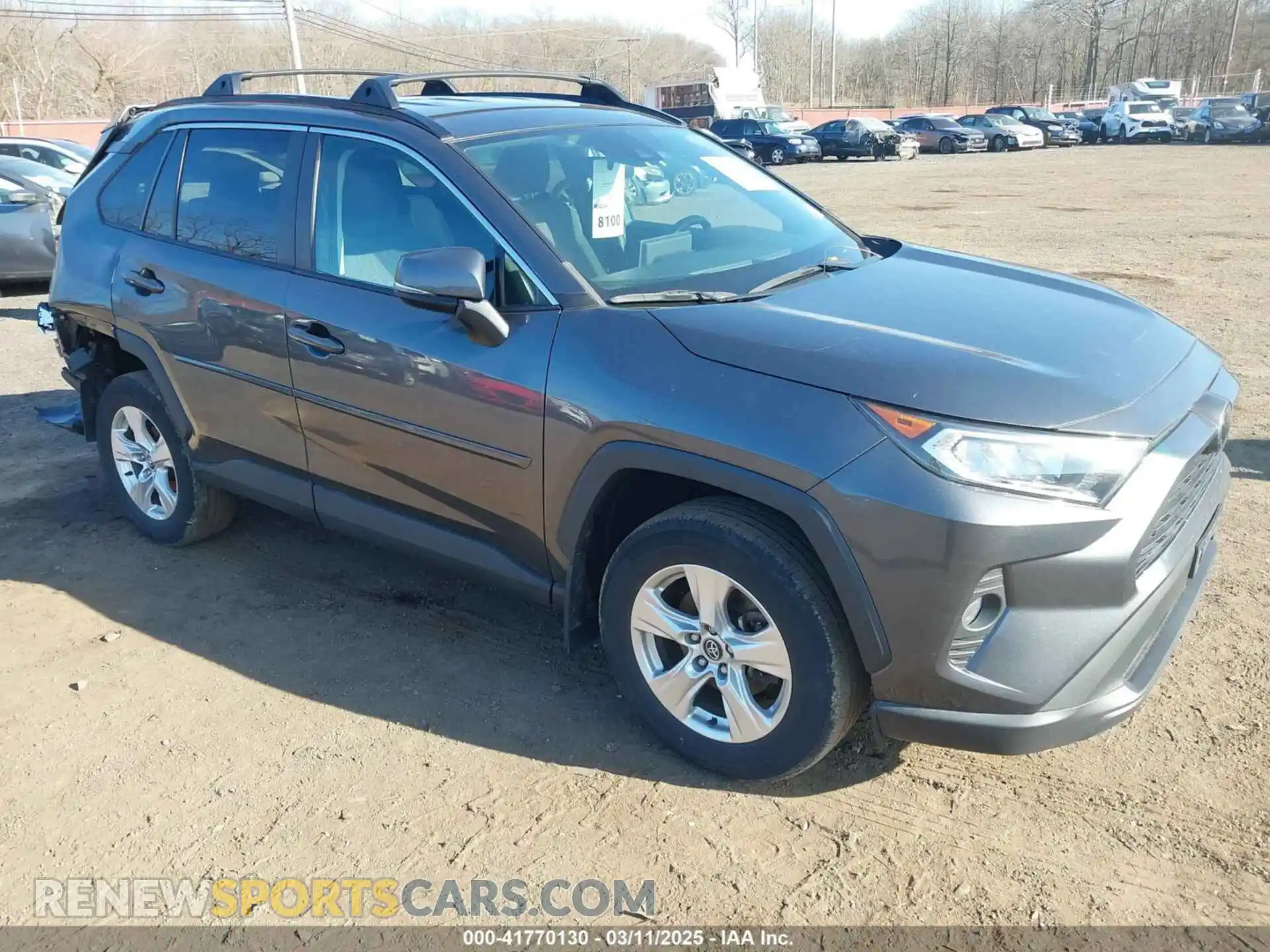 1 Photograph of a damaged car 2T3P1RFV1LC073754 TOYOTA RAV4 2020