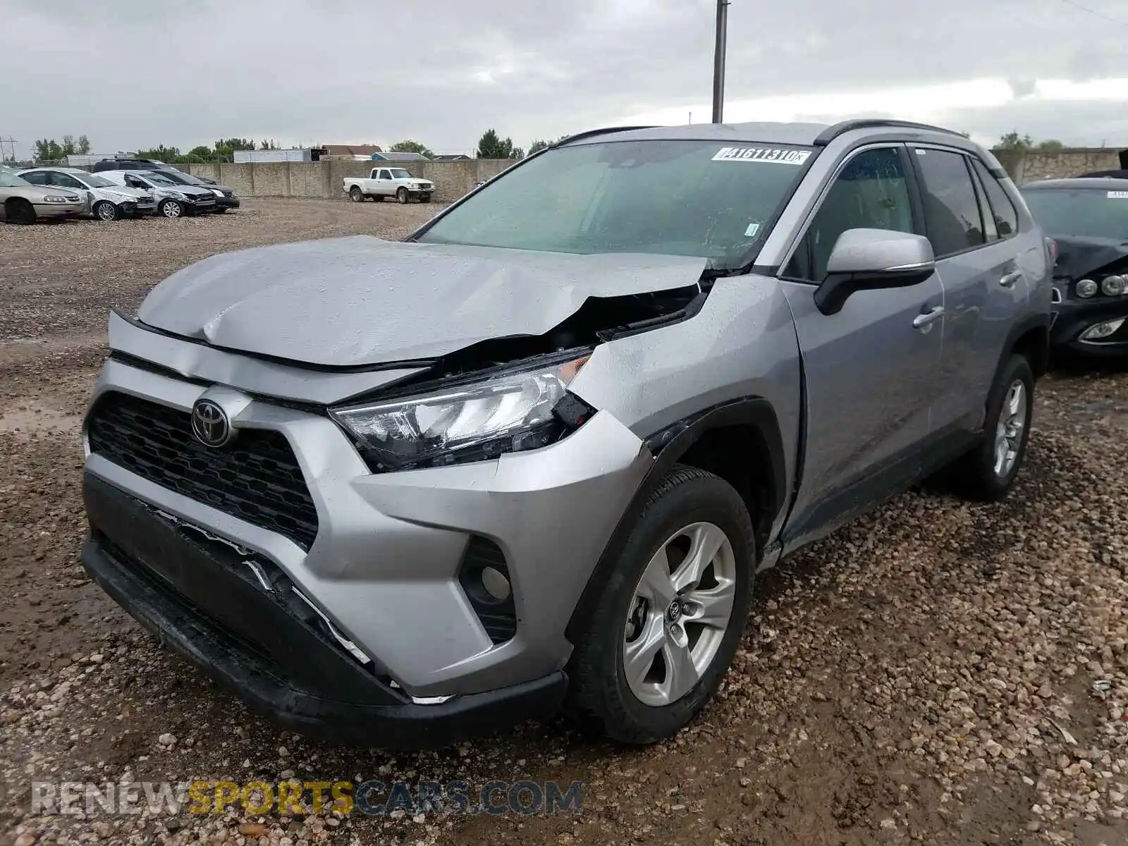 2 Photograph of a damaged car 2T3P1RFV1LC094829 TOYOTA RAV4 2020