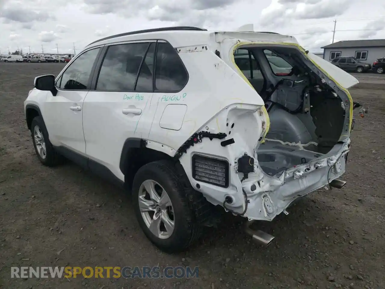 3 fotografías del automóvil dañado 2T3P1RFV1LC108423 TOYOTA RAV4 2020