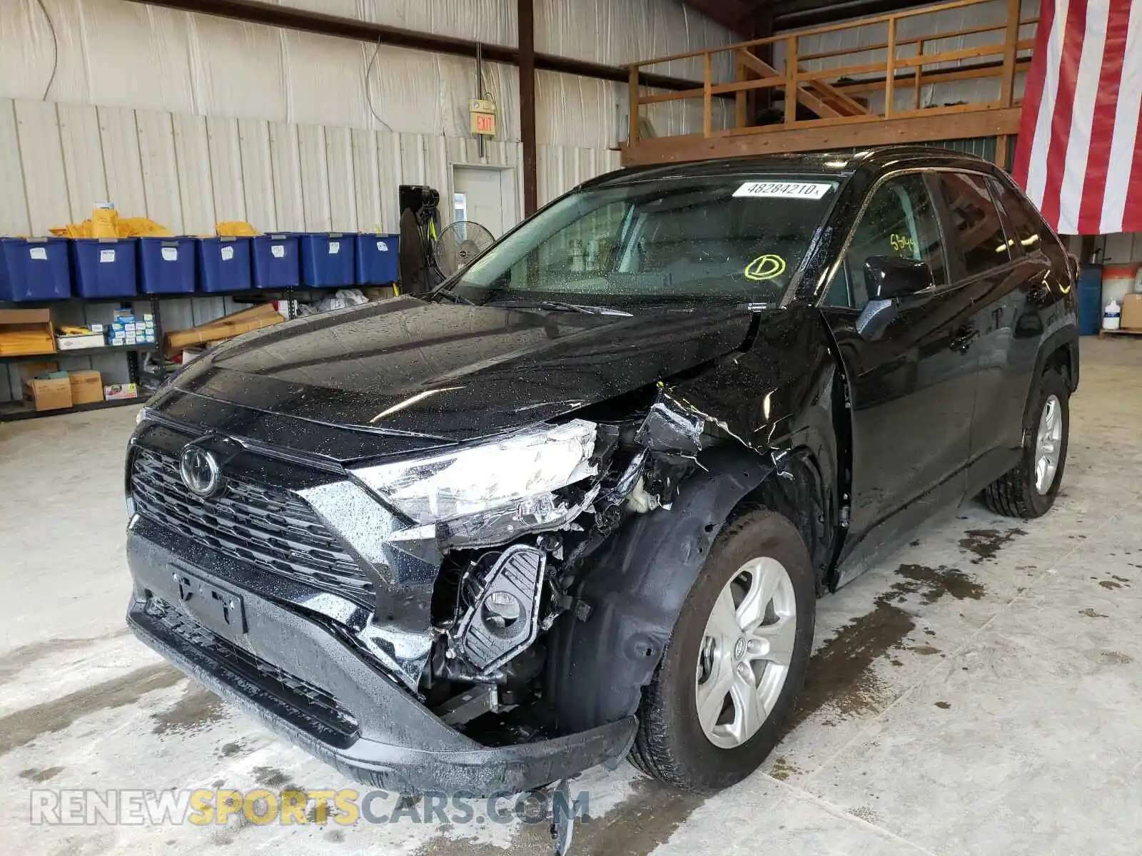 2 Photograph of a damaged car 2T3P1RFV2LC083421 TOYOTA RAV4 2020