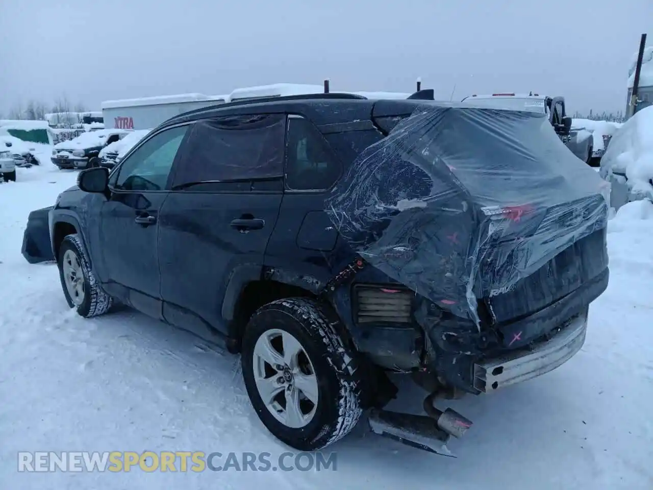 2 fotografías del automóvil dañado 2T3P1RFV2LC095665 TOYOTA RAV4 2020