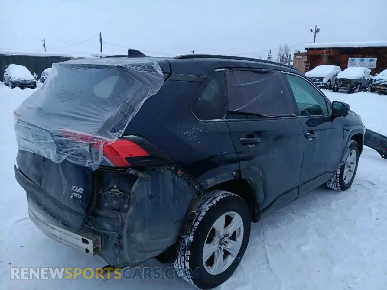 3 fotografías del automóvil dañado 2T3P1RFV2LC095665 TOYOTA RAV4 2020