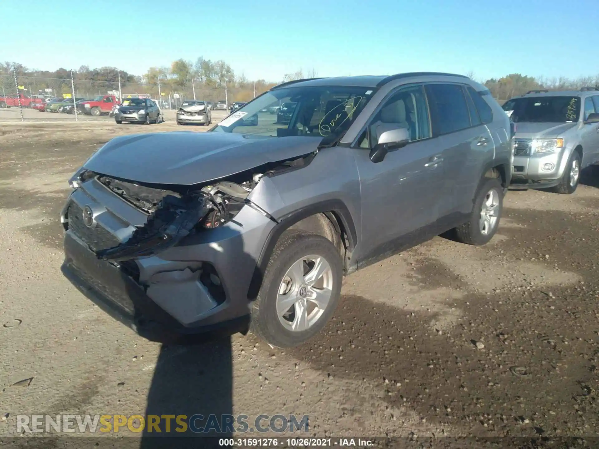 2 Photograph of a damaged car 2T3P1RFV2LC102825 TOYOTA RAV4 2020
