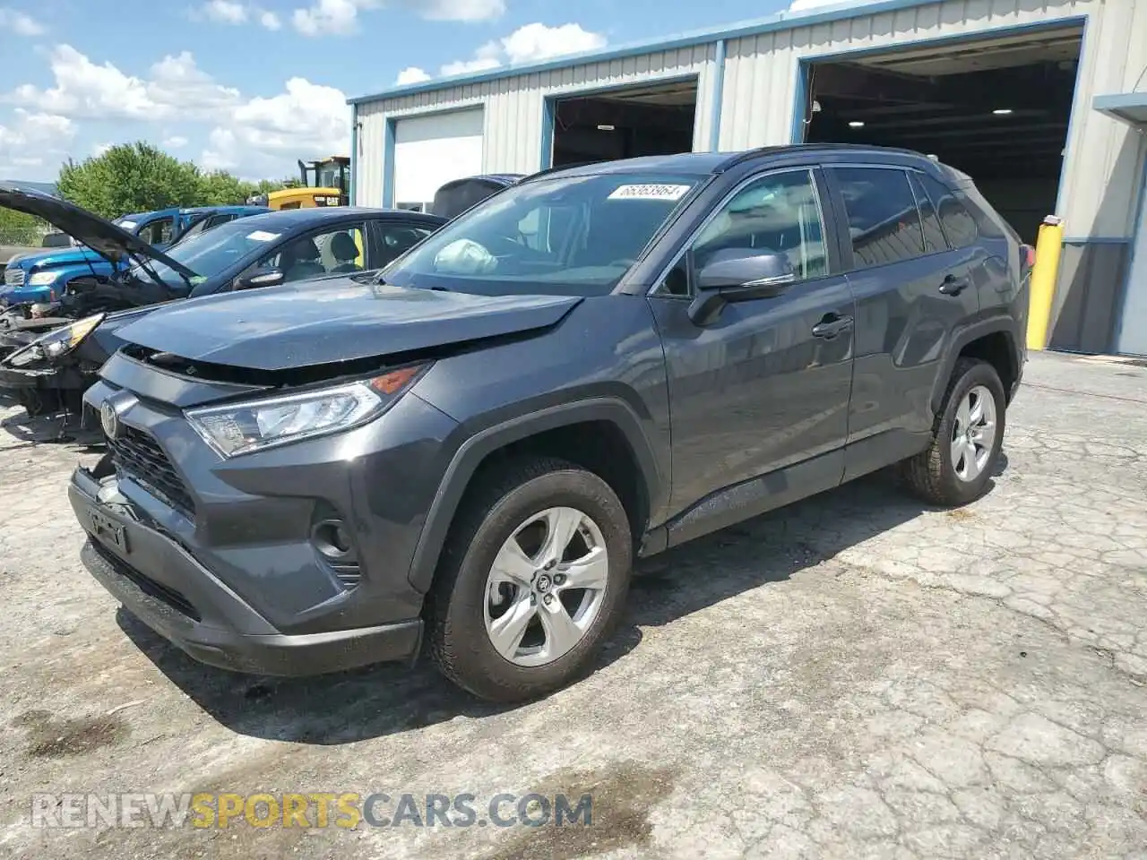 1 Photograph of a damaged car 2T3P1RFV2LC131855 TOYOTA RAV4 2020
