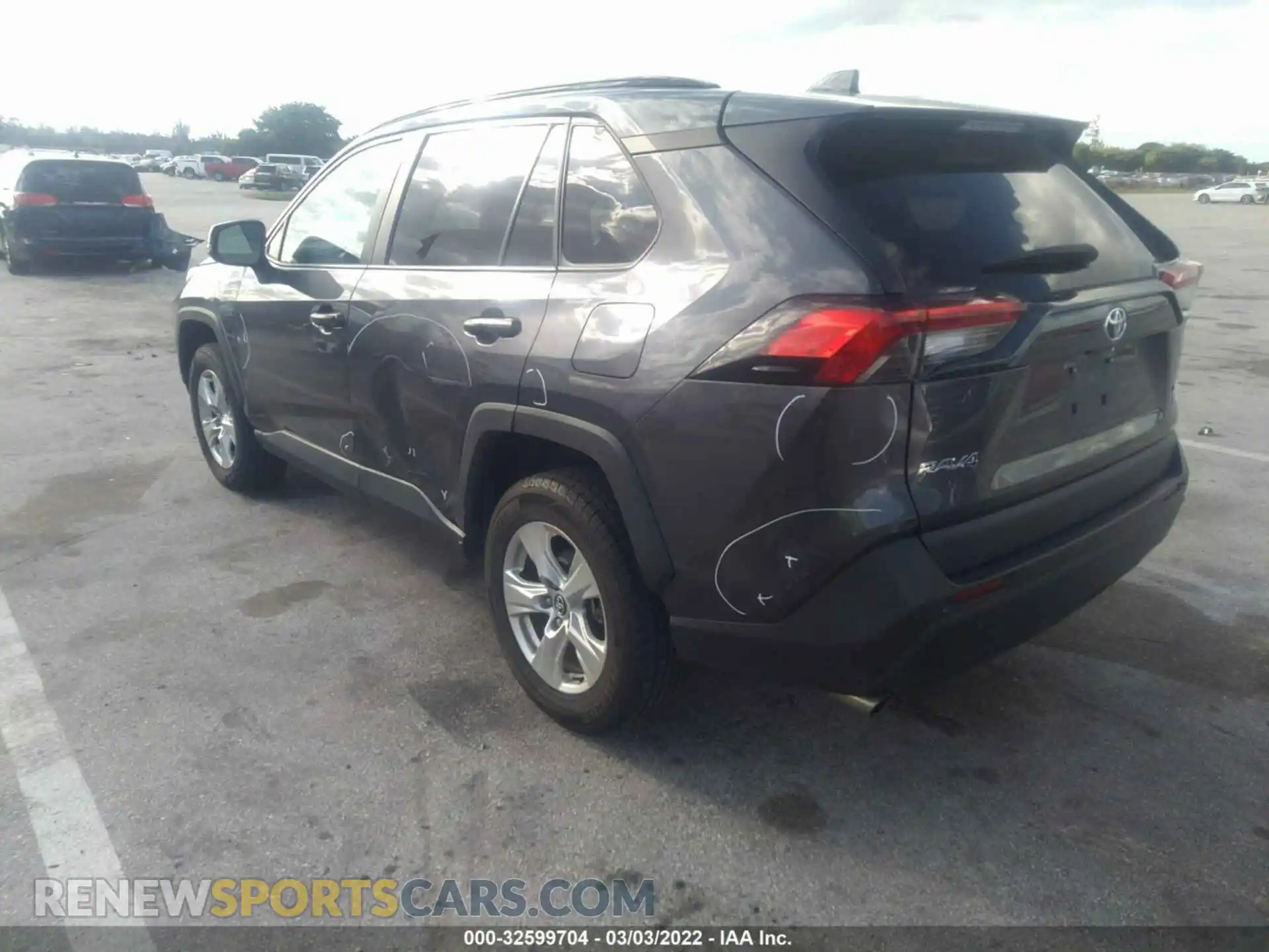 3 Photograph of a damaged car 2T3P1RFV2LW087922 TOYOTA RAV4 2020