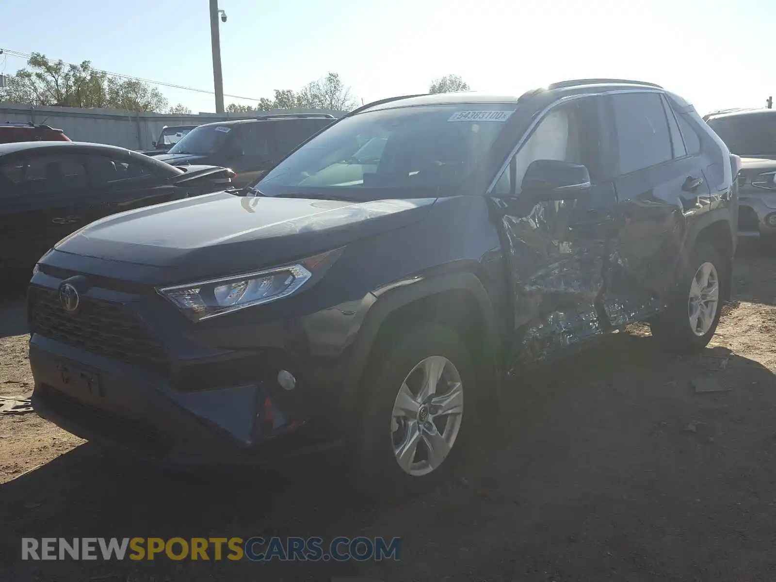 2 Photograph of a damaged car 2T3P1RFV2LW112091 TOYOTA RAV4 2020