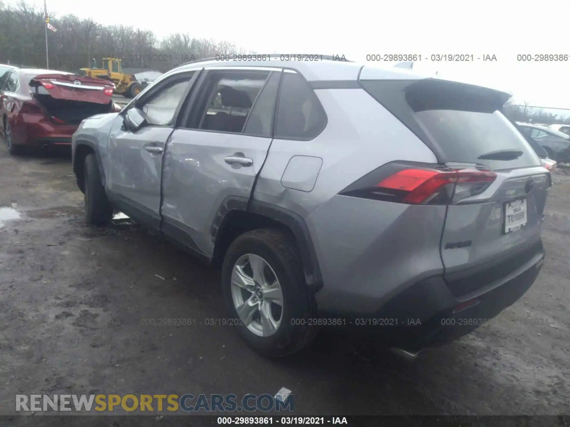 3 Photograph of a damaged car 2T3P1RFV2LW131529 TOYOTA RAV4 2020