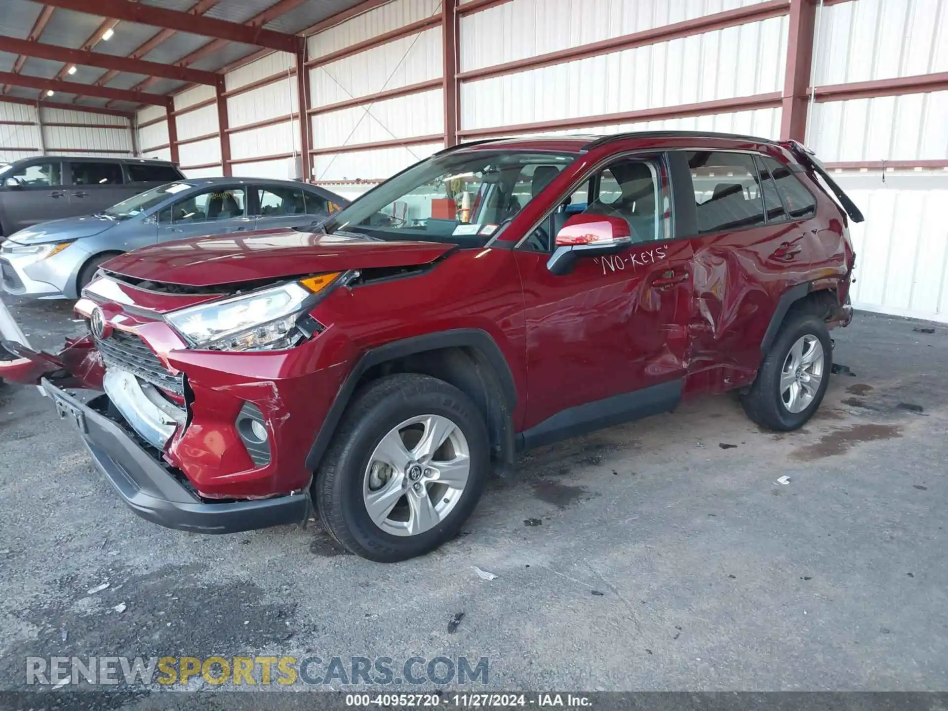 2 Photograph of a damaged car 2T3P1RFV2LW133927 TOYOTA RAV4 2020