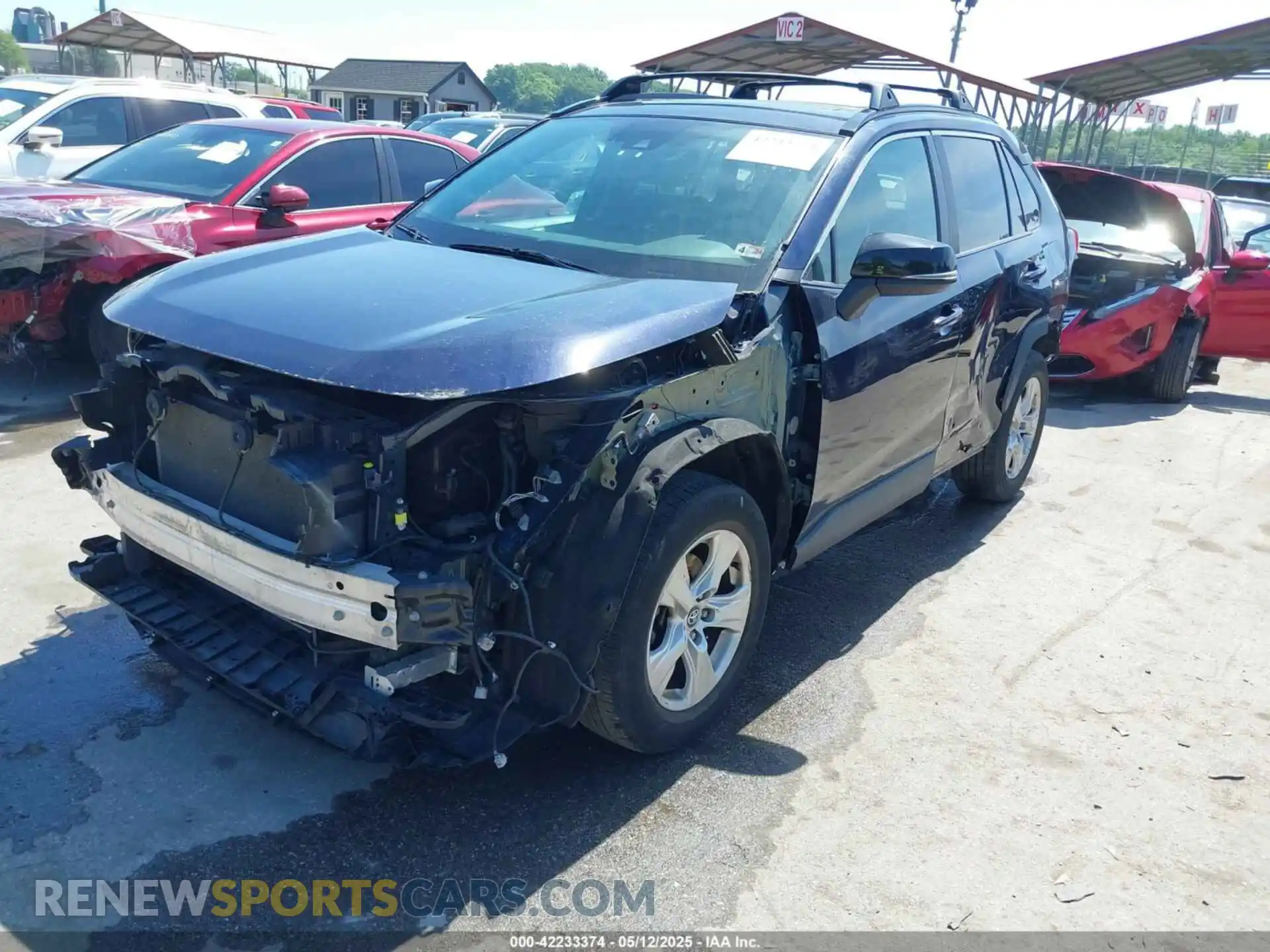 2 fotografías del automóvil dañado 2T3P1RFV3LC067275 TOYOTA RAV4 2020