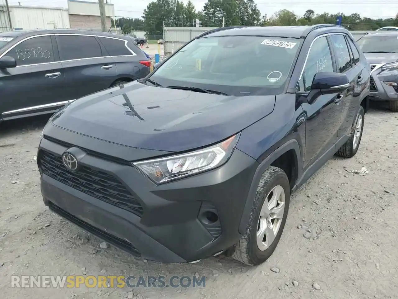 2 Photograph of a damaged car 2T3P1RFV3LC080821 TOYOTA RAV4 2020