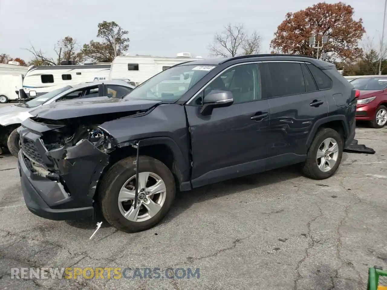 1 Photograph of a damaged car 2T3P1RFV3LC082519 TOYOTA RAV4 2020