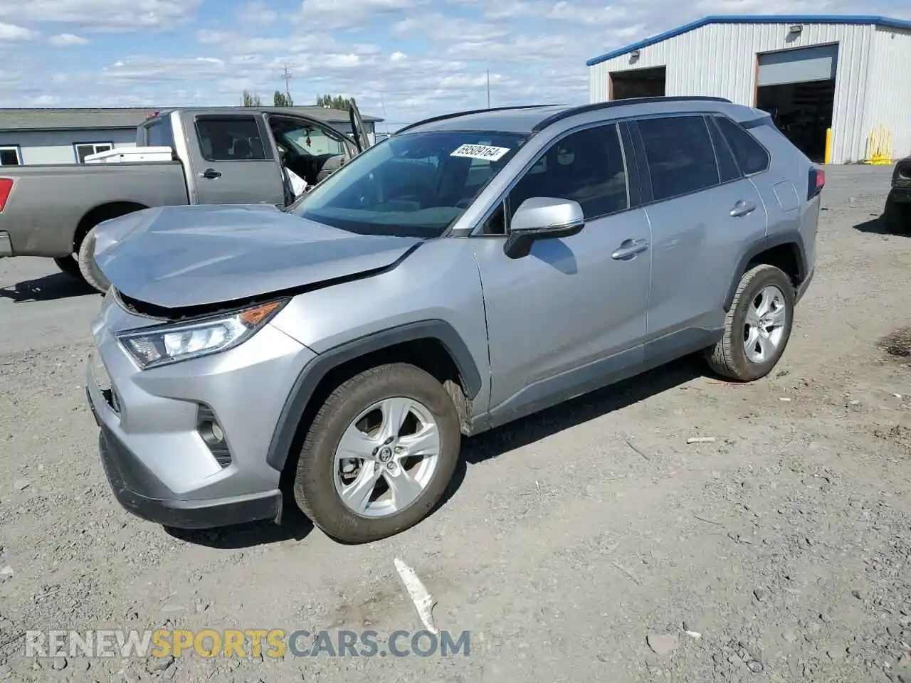 1 Photograph of a damaged car 2T3P1RFV3LC087672 TOYOTA RAV4 2020