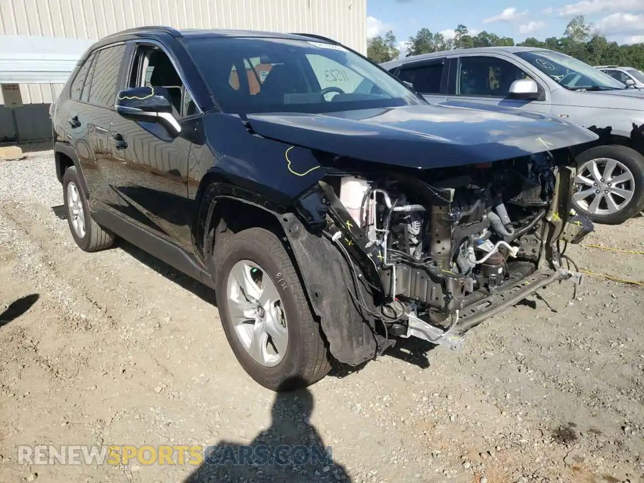 1 Photograph of a damaged car 2T3P1RFV3LC089194 TOYOTA RAV4 2020