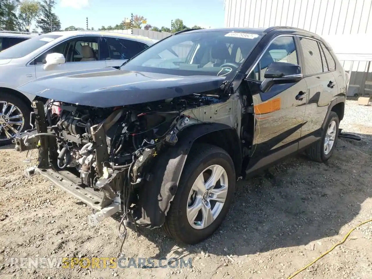 2 Photograph of a damaged car 2T3P1RFV3LC089194 TOYOTA RAV4 2020