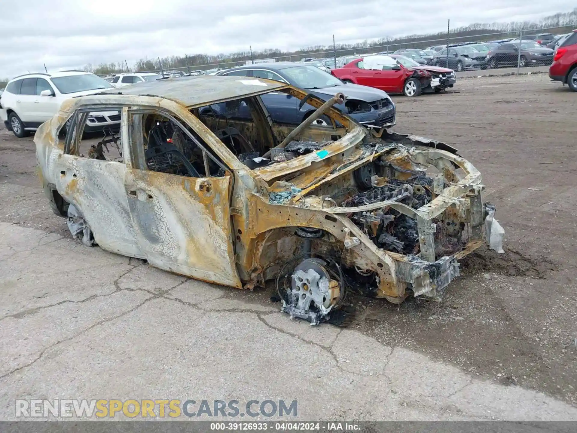 1 Фотография поврежденного автомобиля 2T3P1RFV3LC091673 TOYOTA RAV4 2020