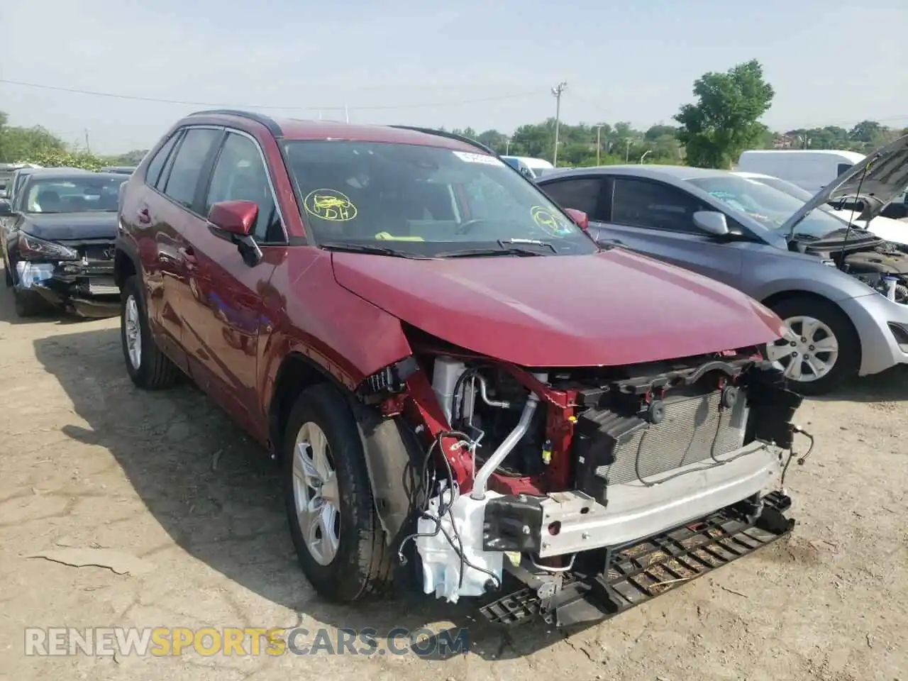 1 fotografías del automóvil dañado 2T3P1RFV3LC124266 TOYOTA RAV4 2020