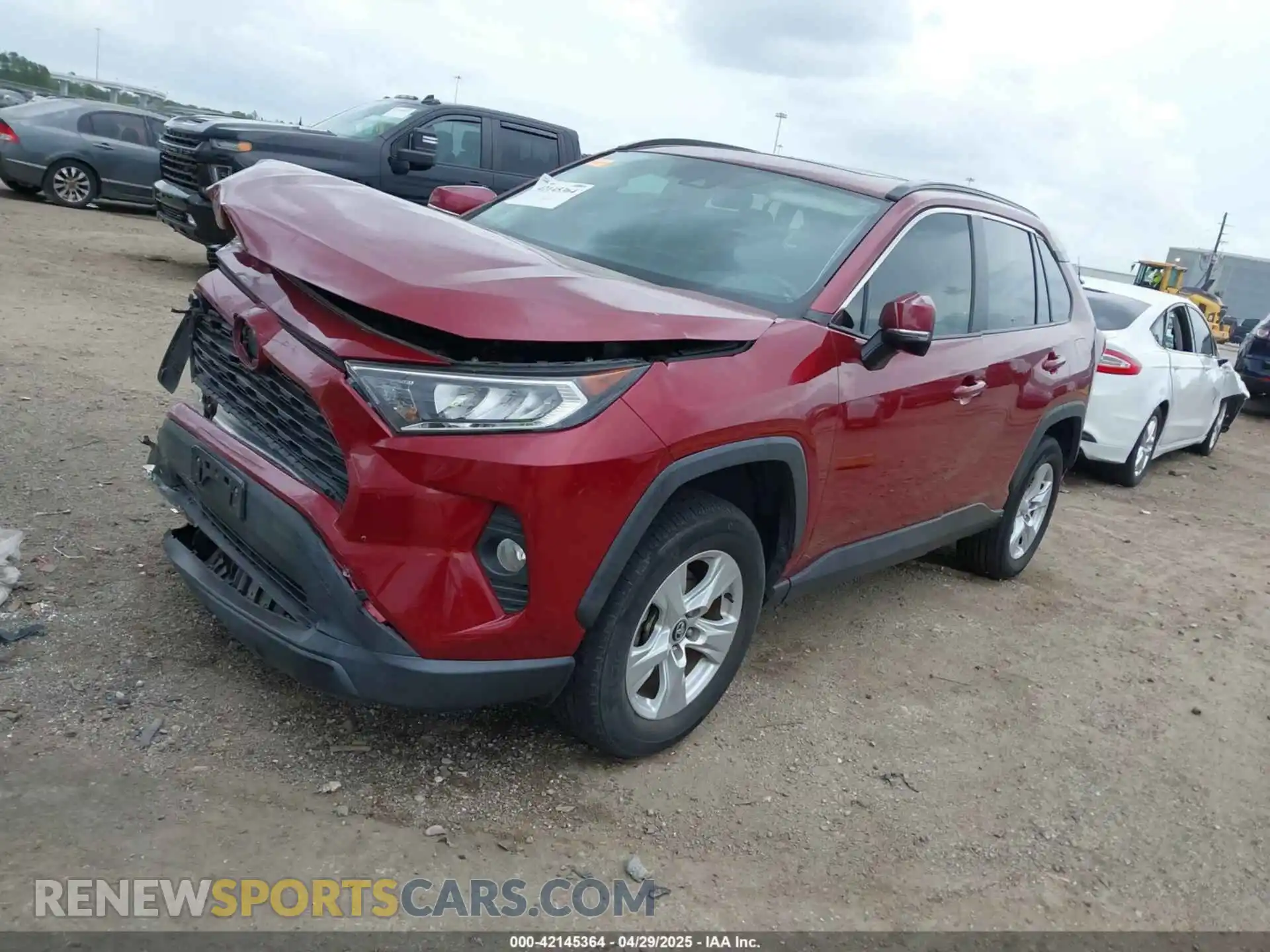 2 Photograph of a damaged car 2T3P1RFV3LC125708 TOYOTA RAV4 2020