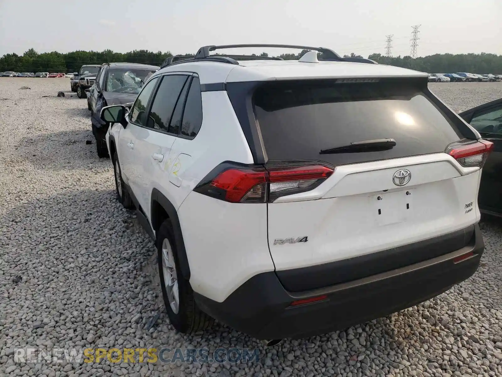 3 Photograph of a damaged car 2T3P1RFV3LC129077 TOYOTA RAV4 2020