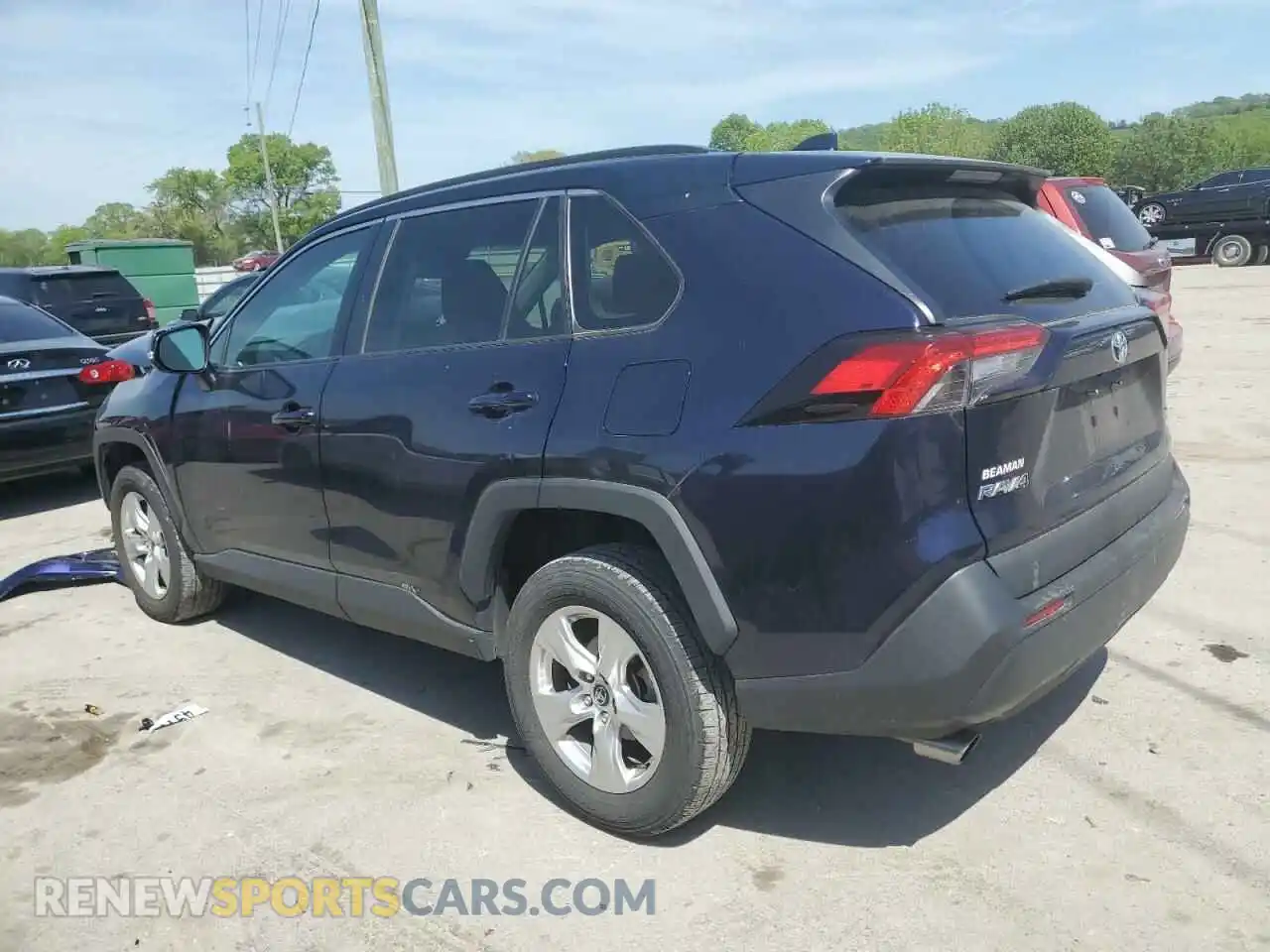 2 Photograph of a damaged car 2T3P1RFV3LW092501 TOYOTA RAV4 2020