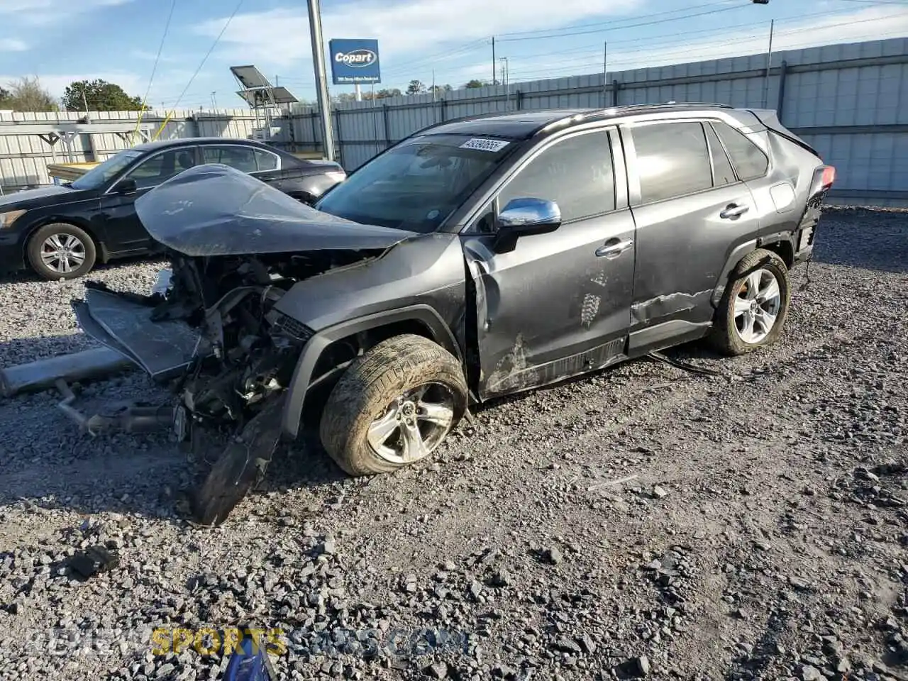 1 Photograph of a damaged car 2T3P1RFV4LC087700 TOYOTA RAV4 2020