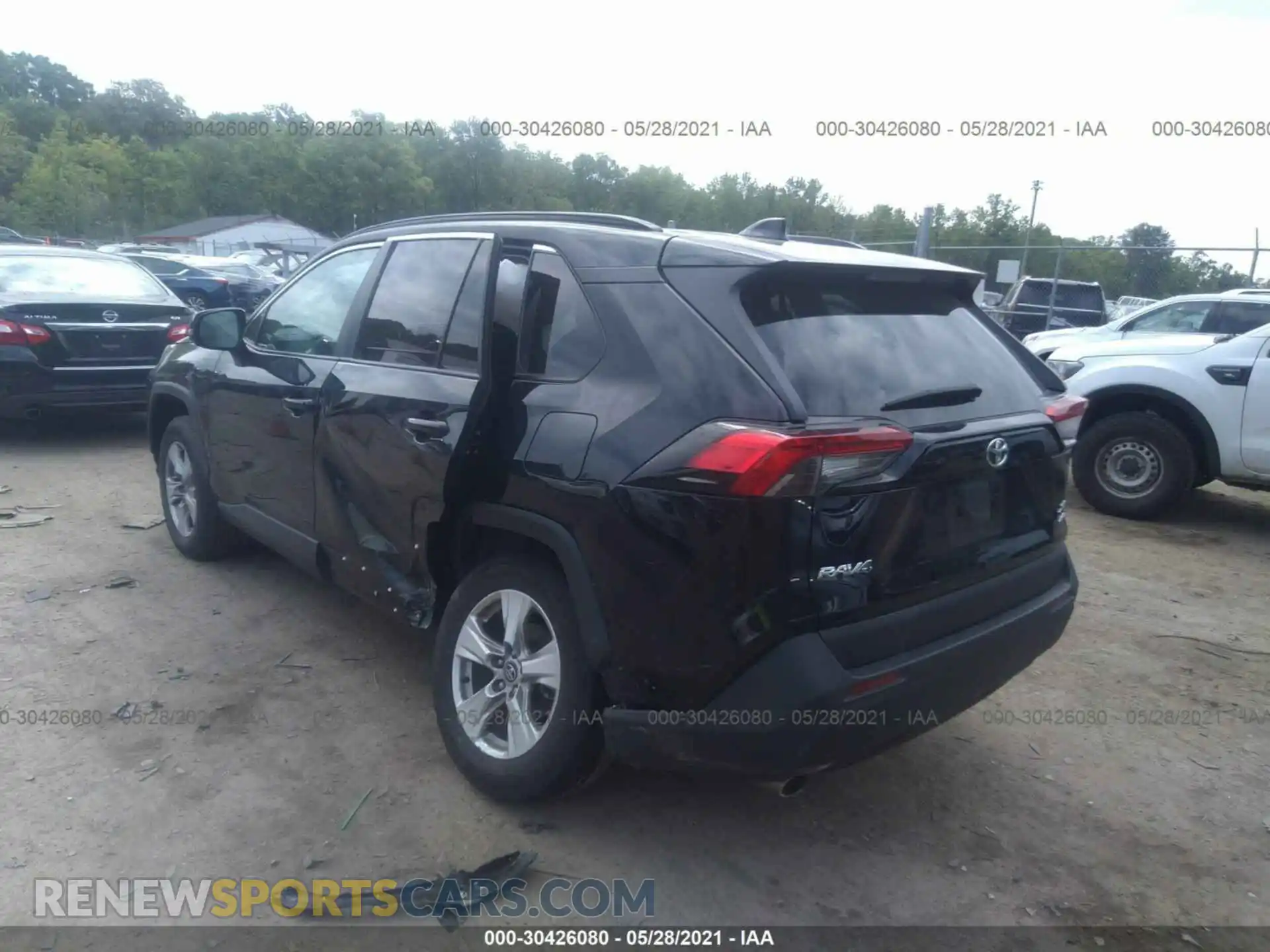 3 Photograph of a damaged car 2T3P1RFV4LC097966 TOYOTA RAV4 2020