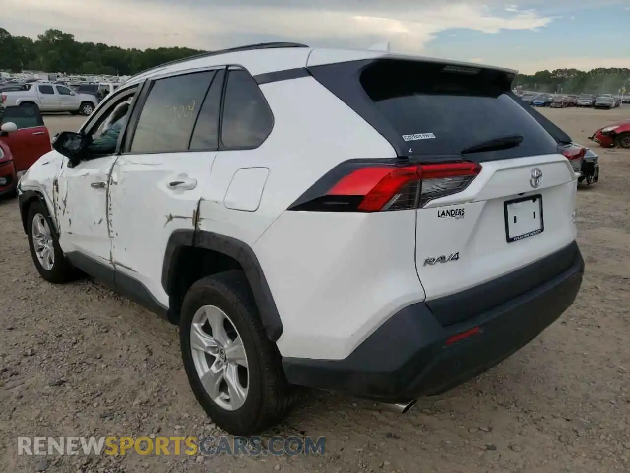 3 Photograph of a damaged car 2T3P1RFV4LC098065 TOYOTA RAV4 2020