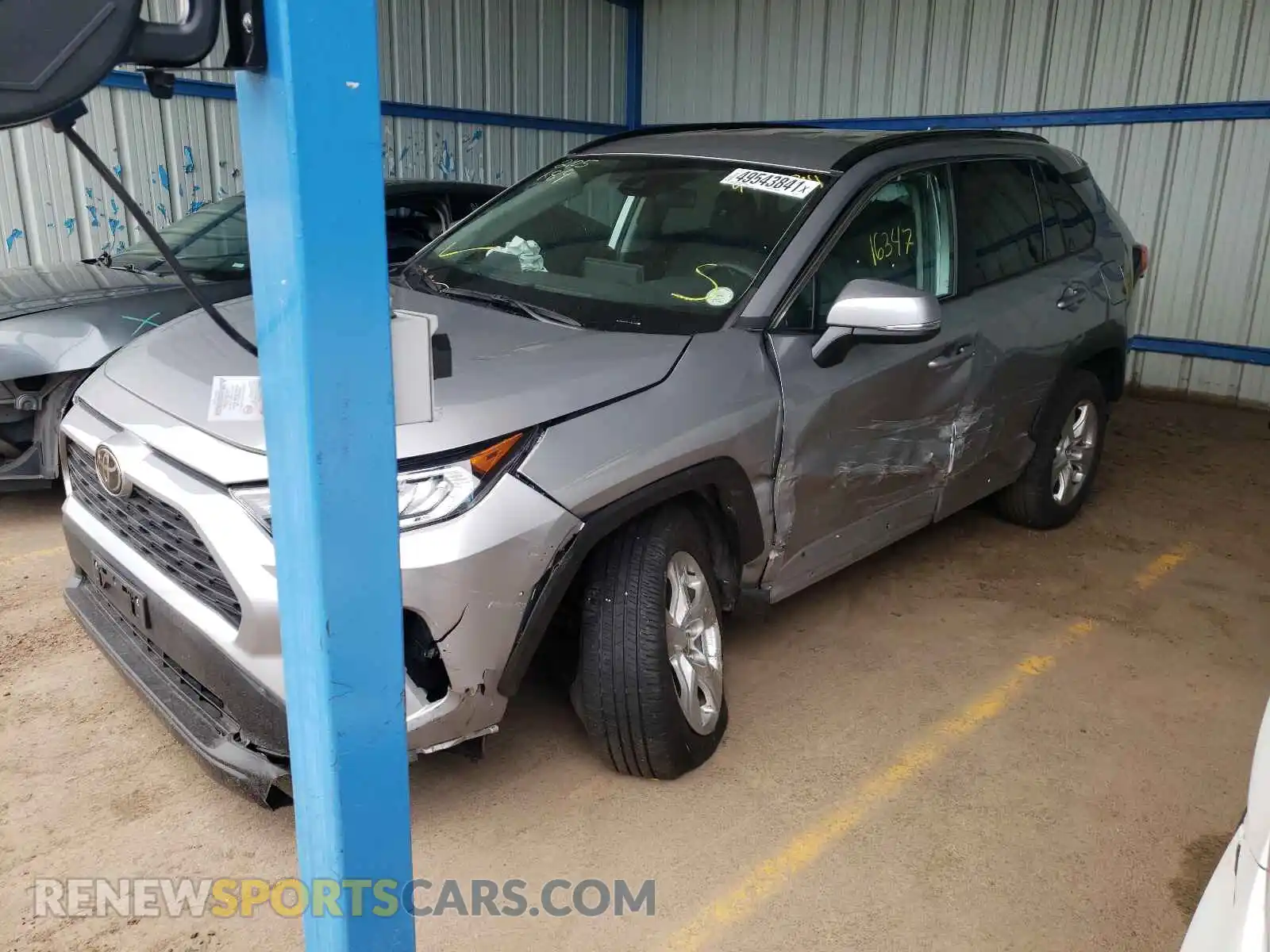 2 Photograph of a damaged car 2T3P1RFV4LC103720 TOYOTA RAV4 2020