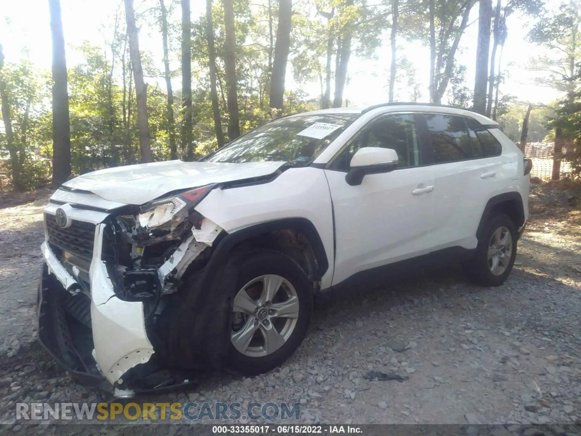 2 Photograph of a damaged car 2T3P1RFV4LC123112 TOYOTA RAV4 2020