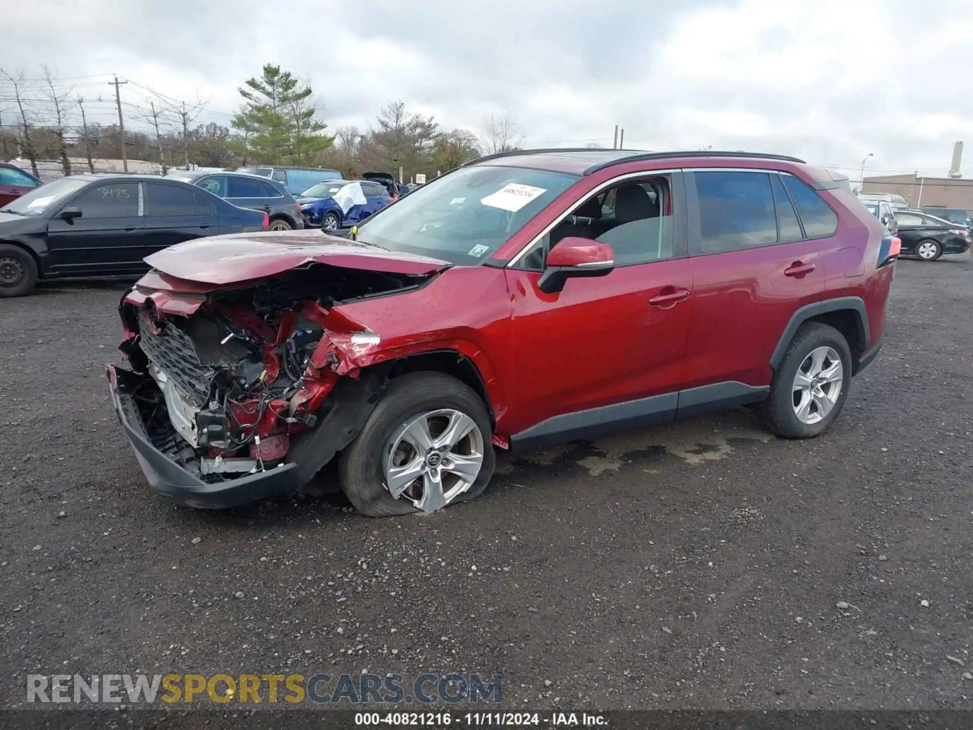 2 Photograph of a damaged car 2T3P1RFV4LW115588 TOYOTA RAV4 2020