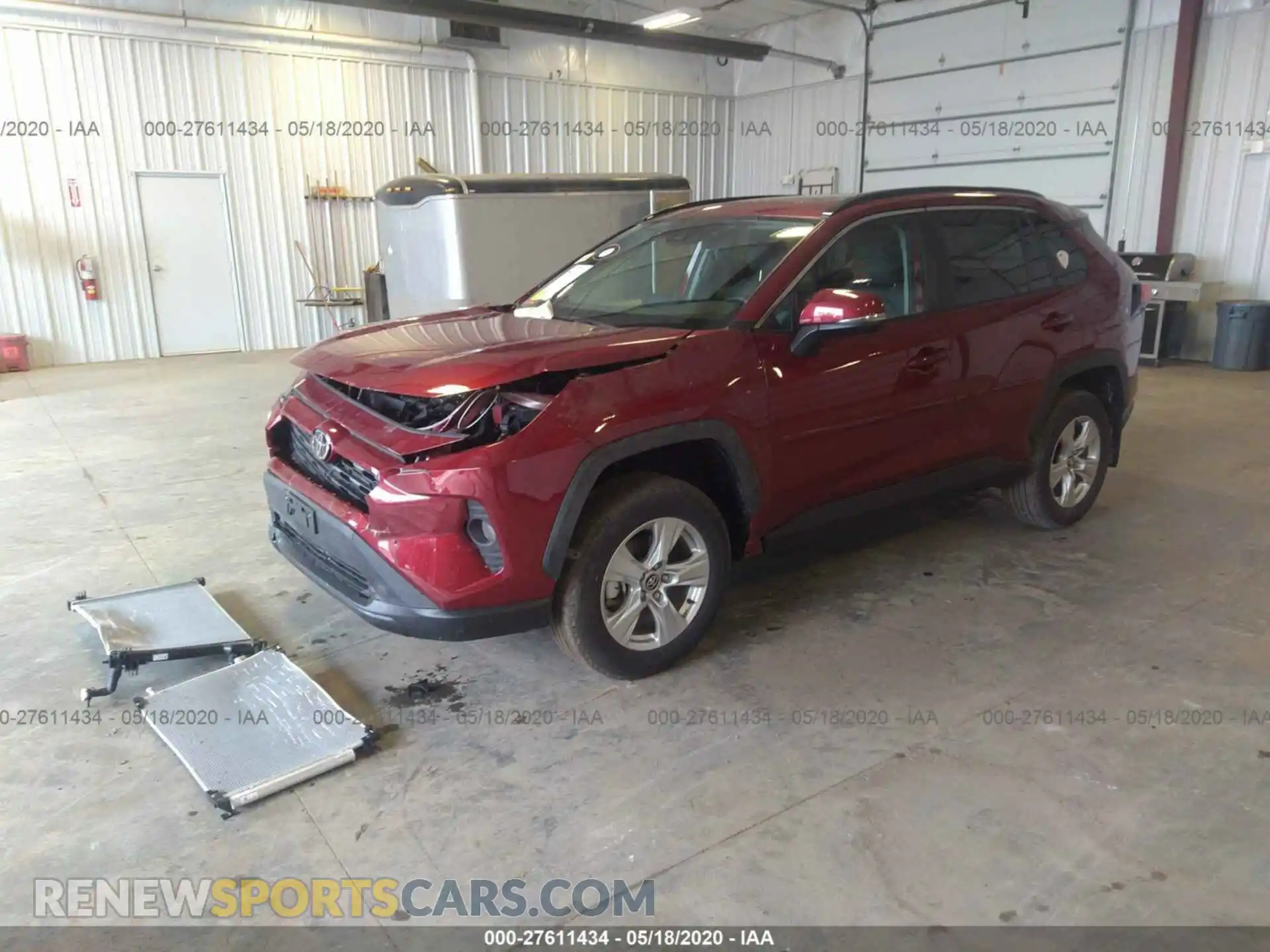 2 Photograph of a damaged car 2T3P1RFV5LC067584 TOYOTA RAV4 2020