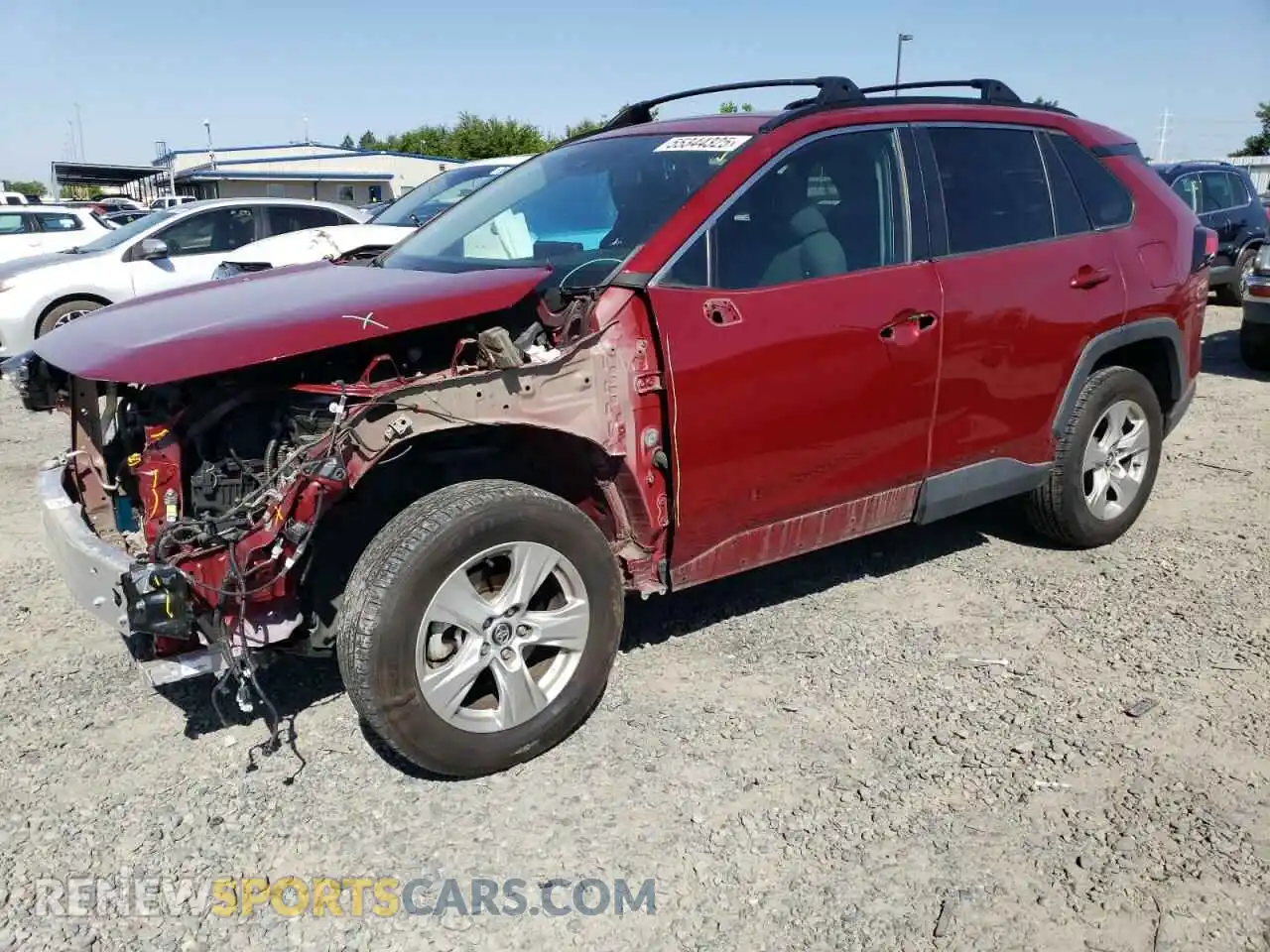 1 Photograph of a damaged car 2T3P1RFV5LC103113 TOYOTA RAV4 2020