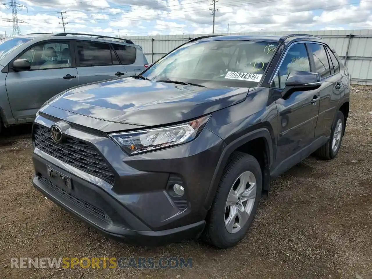 2 Photograph of a damaged car 2T3P1RFV5LW119553 TOYOTA RAV4 2020
