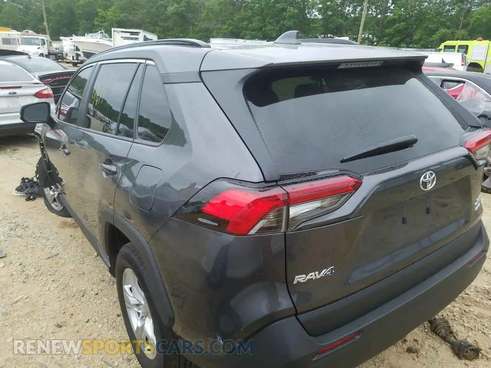 3 fotografías del automóvil dañado 2T3P1RFV6LC081834 TOYOTA RAV4 2020