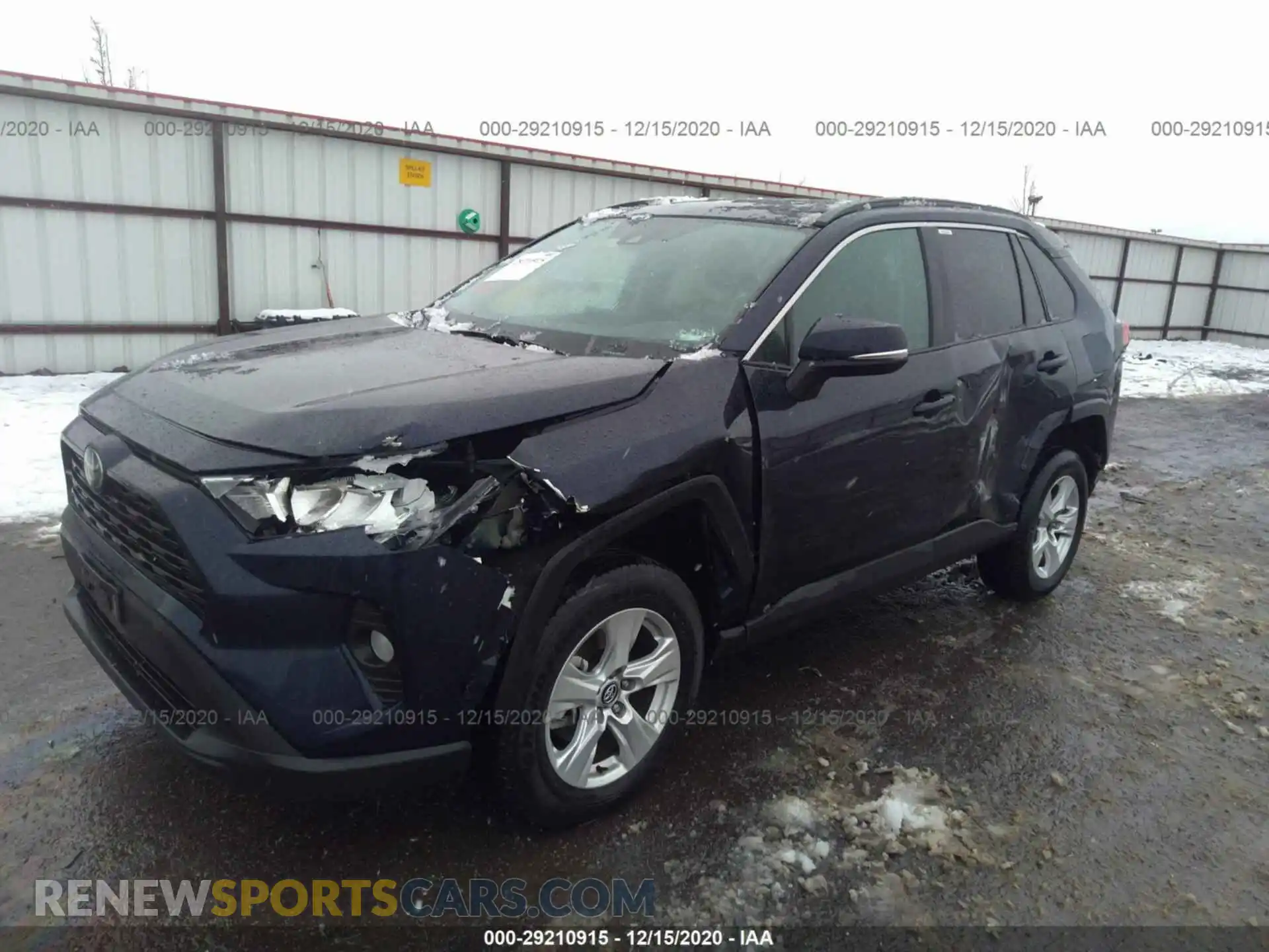 2 Photograph of a damaged car 2T3P1RFV6LC099752 TOYOTA RAV4 2020