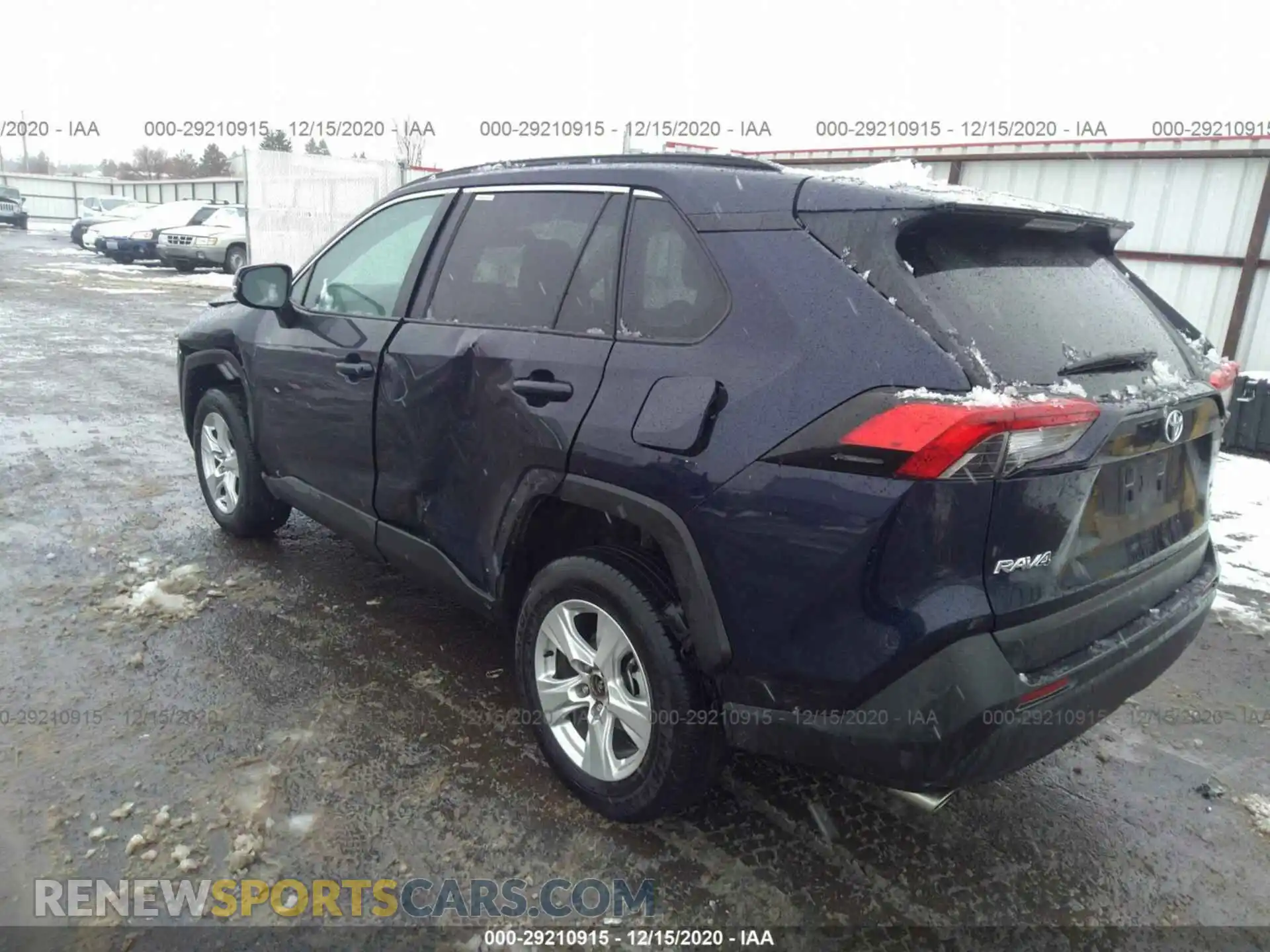 3 Photograph of a damaged car 2T3P1RFV6LC099752 TOYOTA RAV4 2020