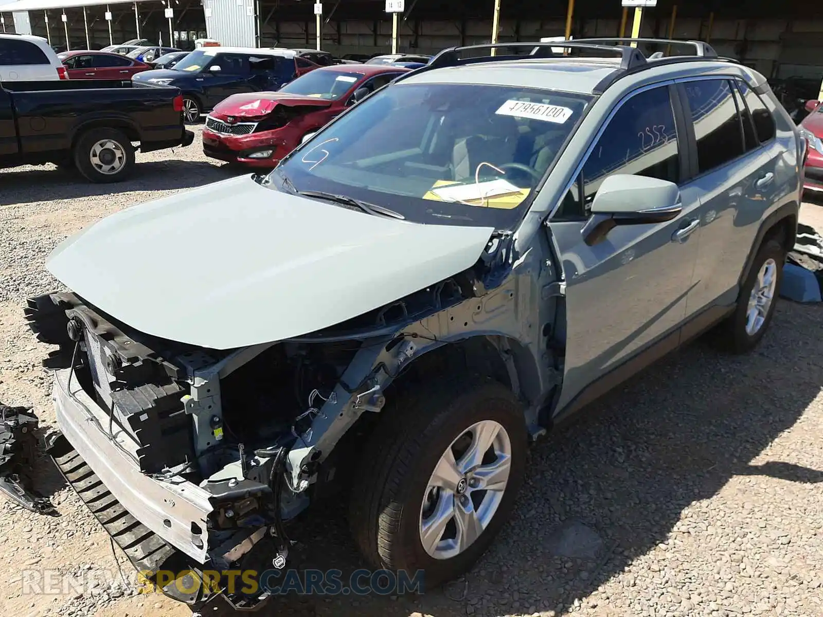 2 fotografías del automóvil dañado 2T3P1RFV6LC112645 TOYOTA RAV4 2020