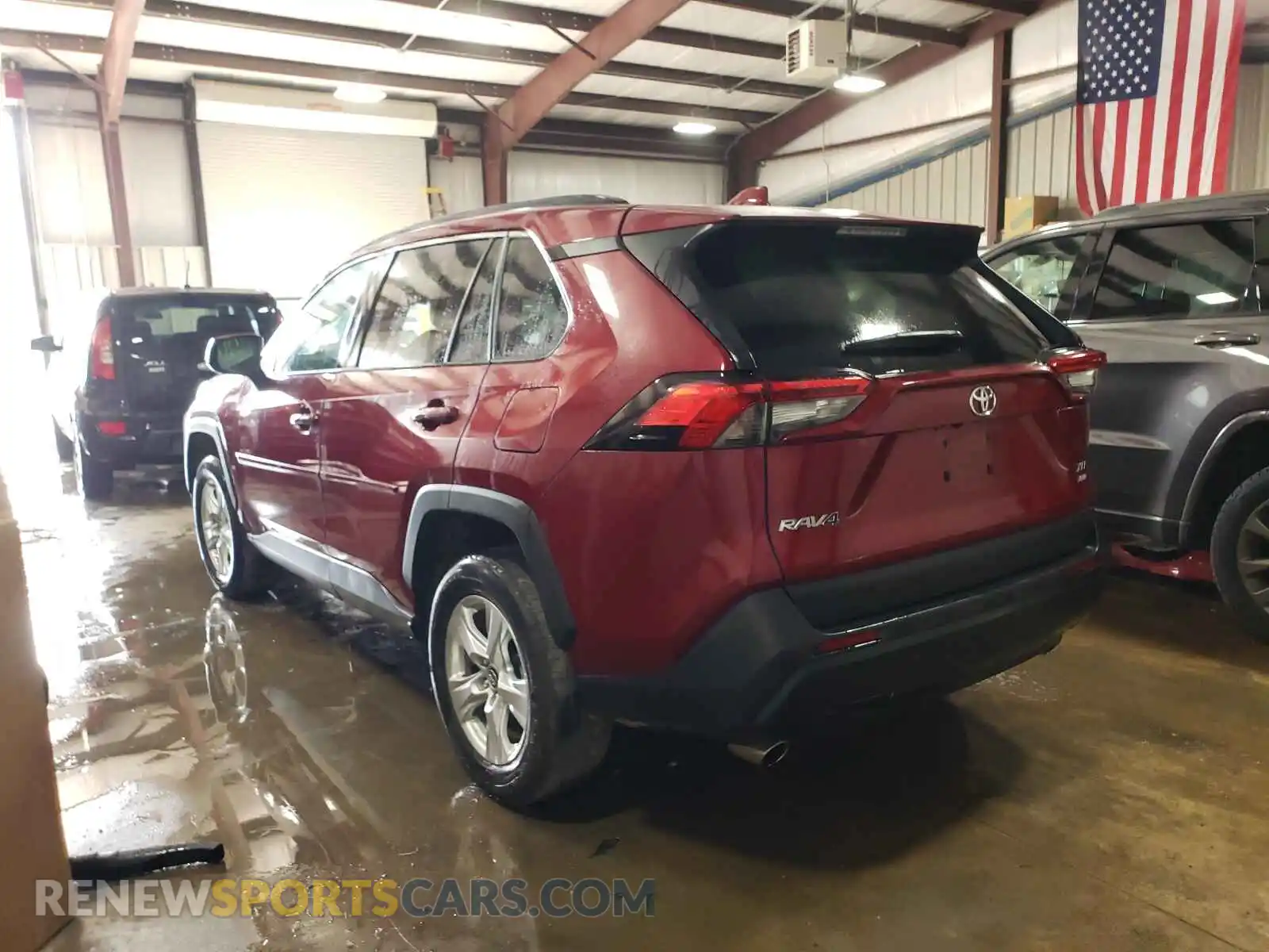 3 Photograph of a damaged car 2T3P1RFV6LC124908 TOYOTA RAV4 2020