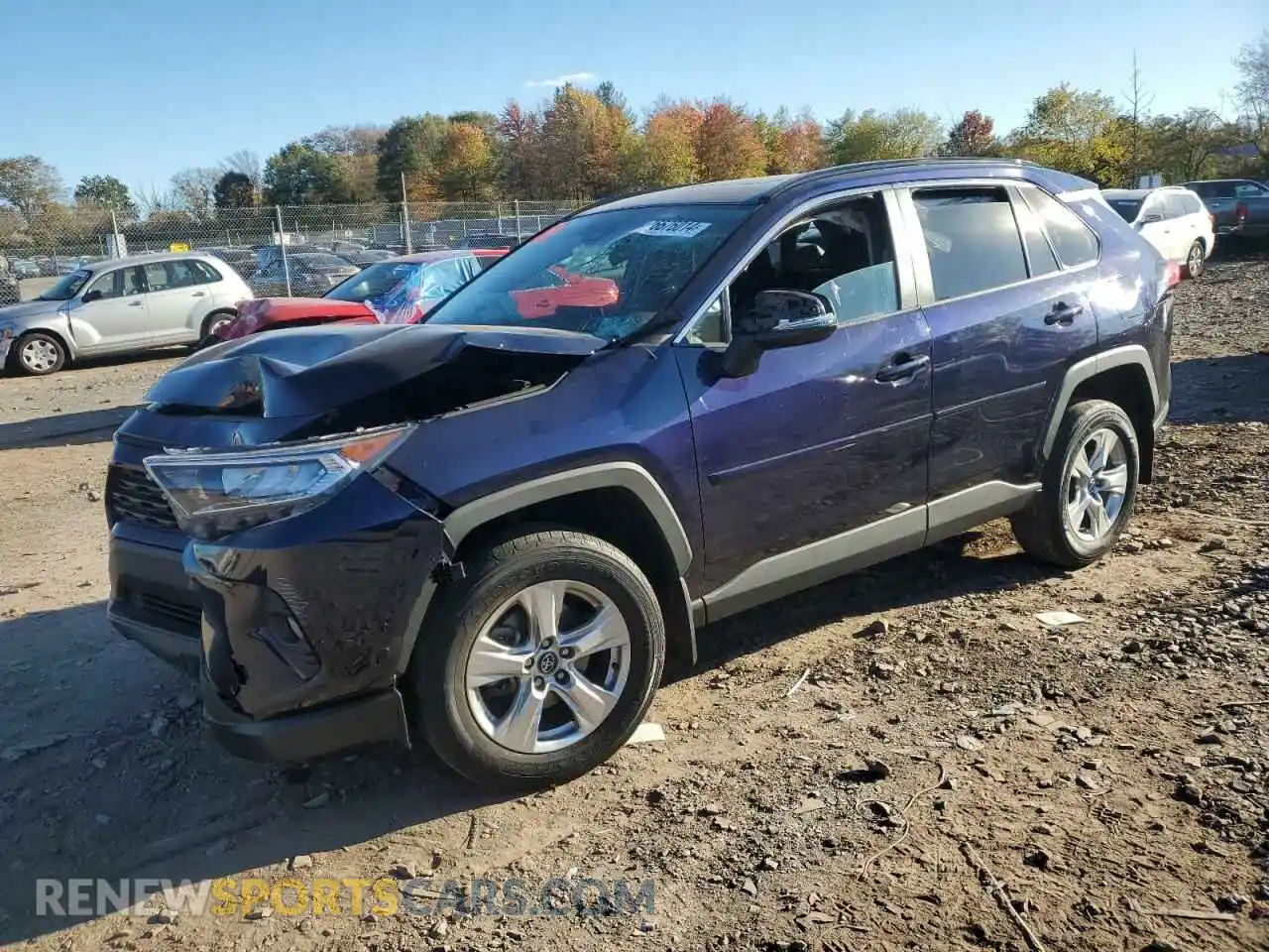 1 Photograph of a damaged car 2T3P1RFV6LW101420 TOYOTA RAV4 2020