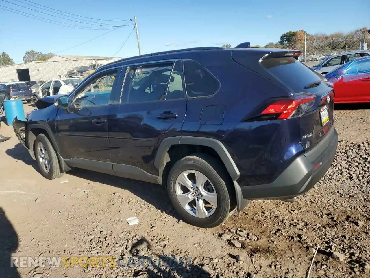 2 Photograph of a damaged car 2T3P1RFV6LW101420 TOYOTA RAV4 2020