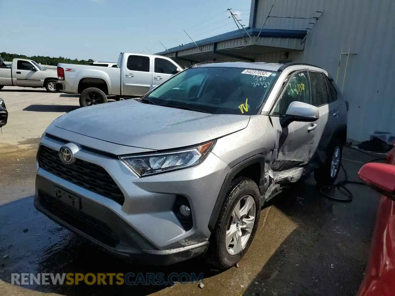 2 Photograph of a damaged car 2T3P1RFV7LC089828 TOYOTA RAV4 2020