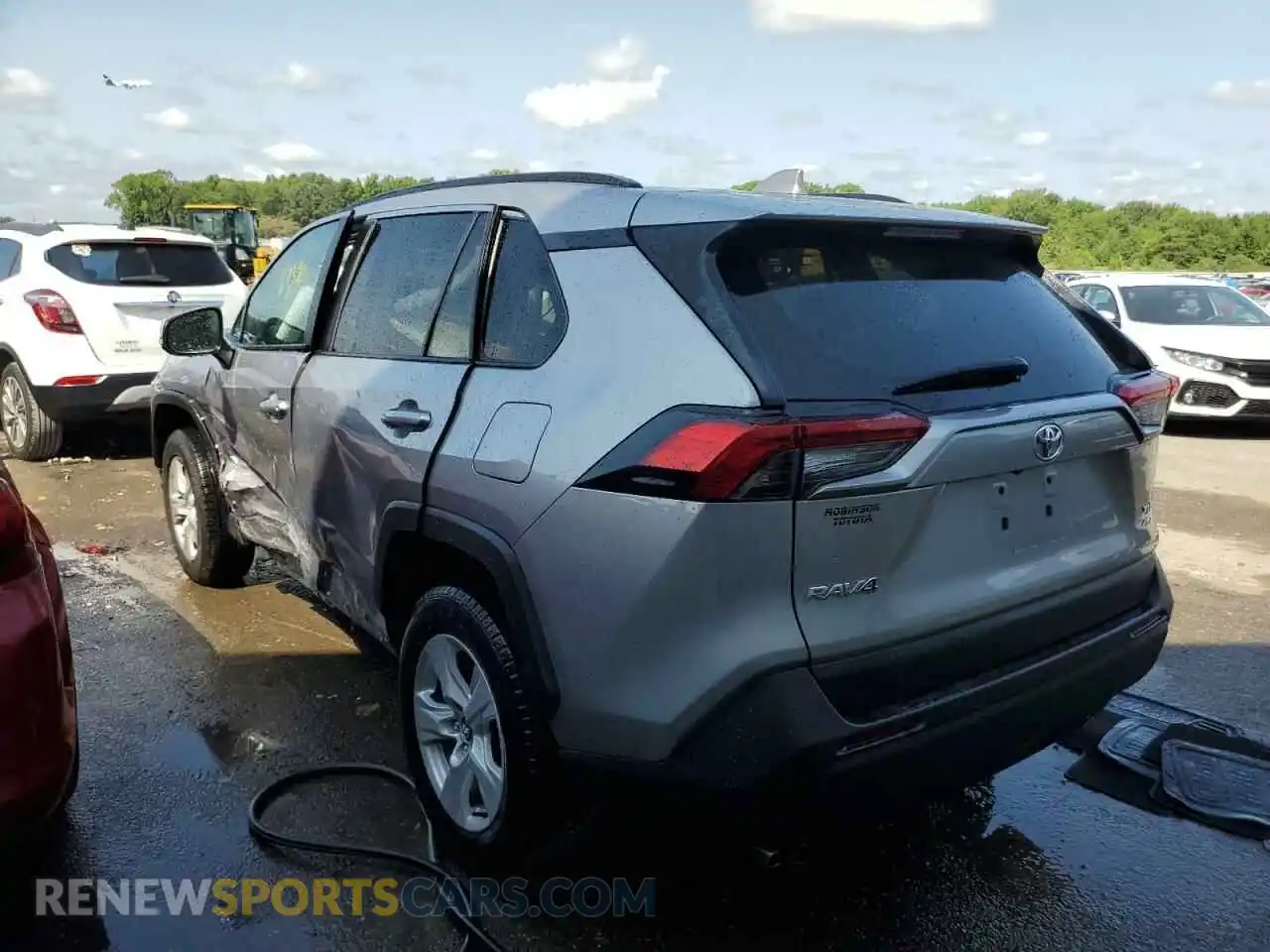 3 Photograph of a damaged car 2T3P1RFV7LC089828 TOYOTA RAV4 2020