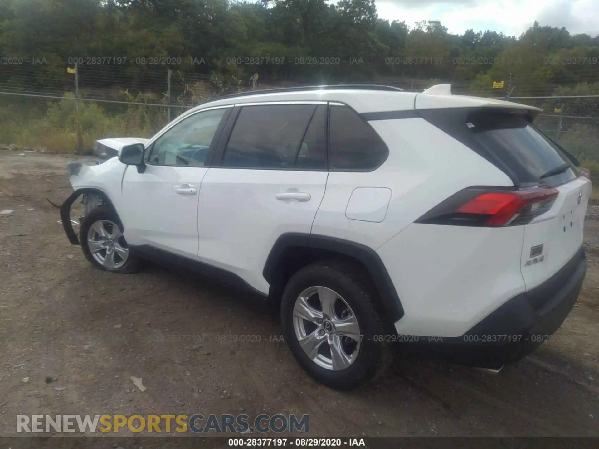 3 Photograph of a damaged car 2T3P1RFV7LC104599 TOYOTA RAV4 2020