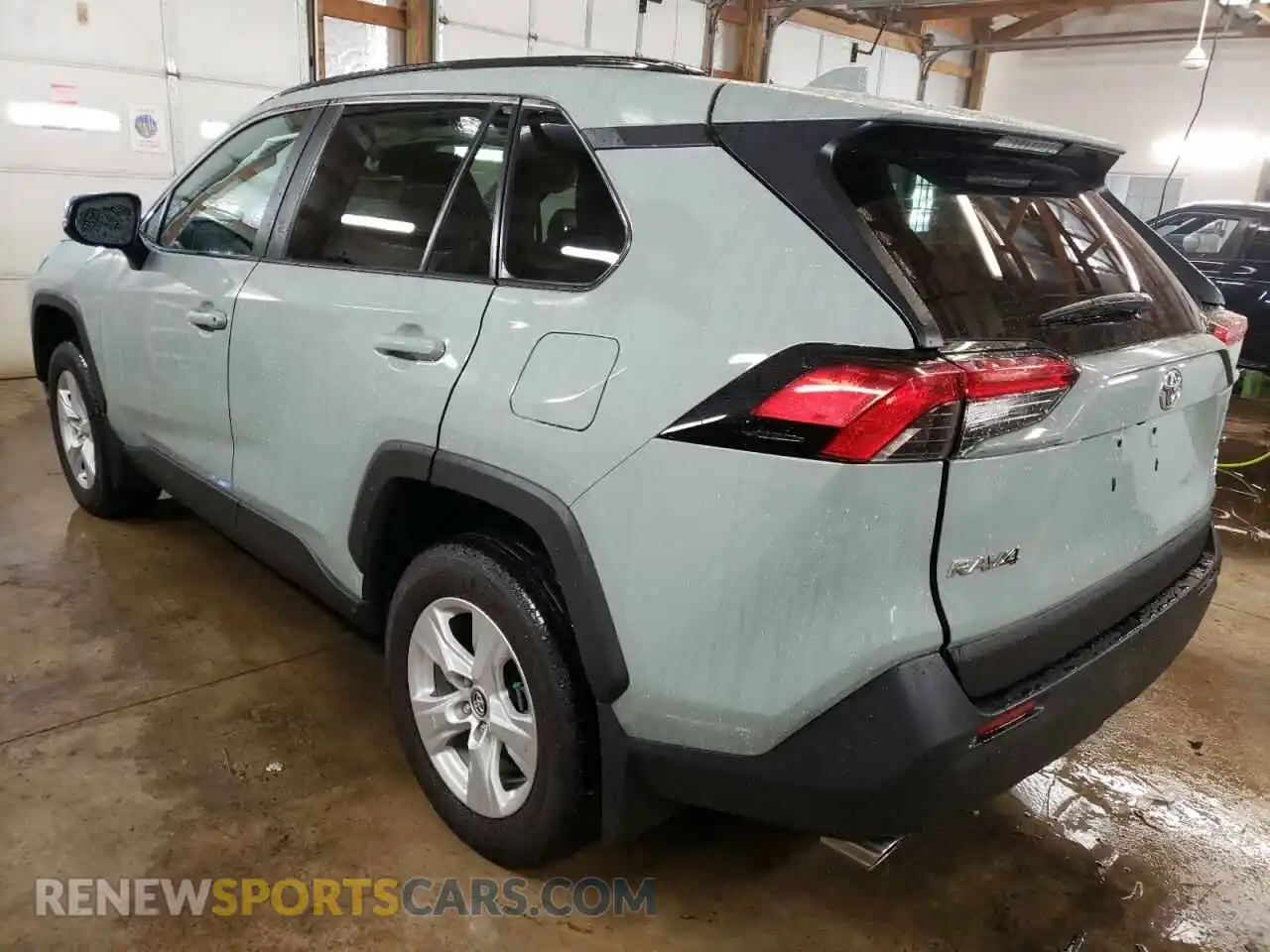 3 Photograph of a damaged car 2T3P1RFV7LW136158 TOYOTA RAV4 2020