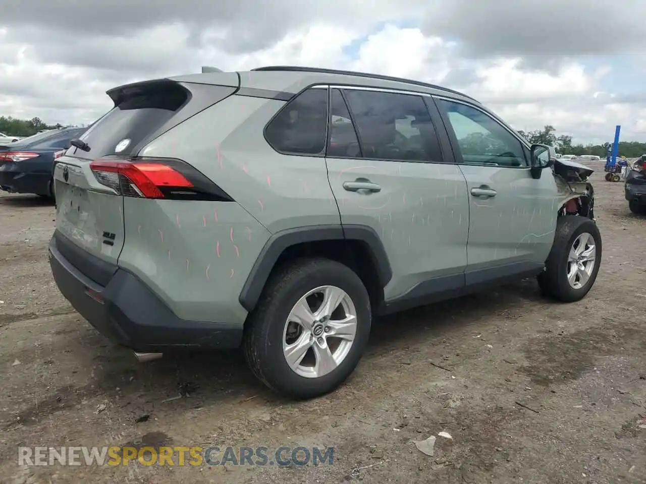 3 Photograph of a damaged car 2T3P1RFV7LW140016 TOYOTA RAV4 2020