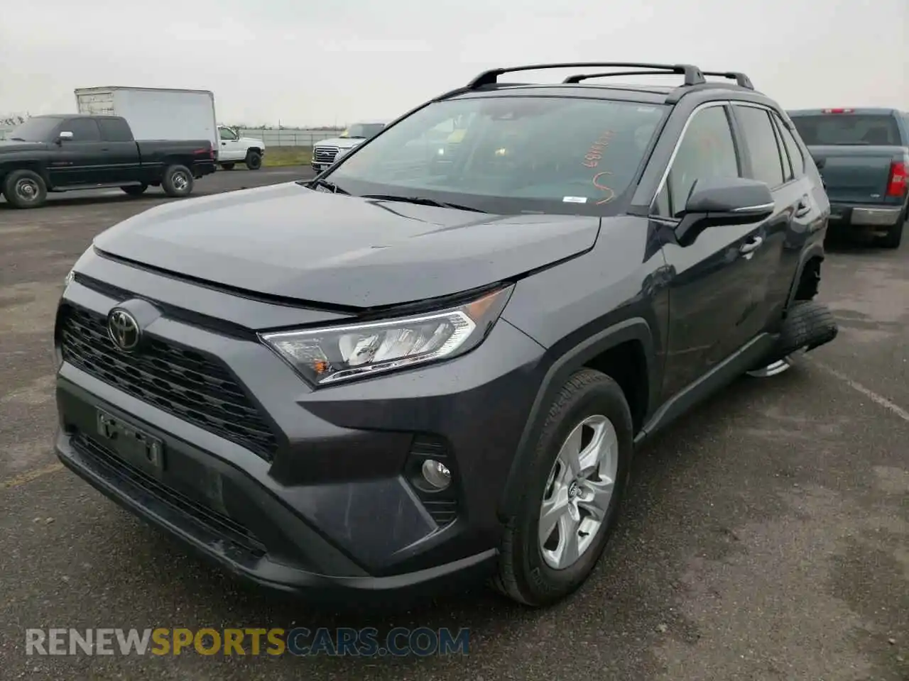 2 Photograph of a damaged car 2T3P1RFV8LC072567 TOYOTA RAV4 2020
